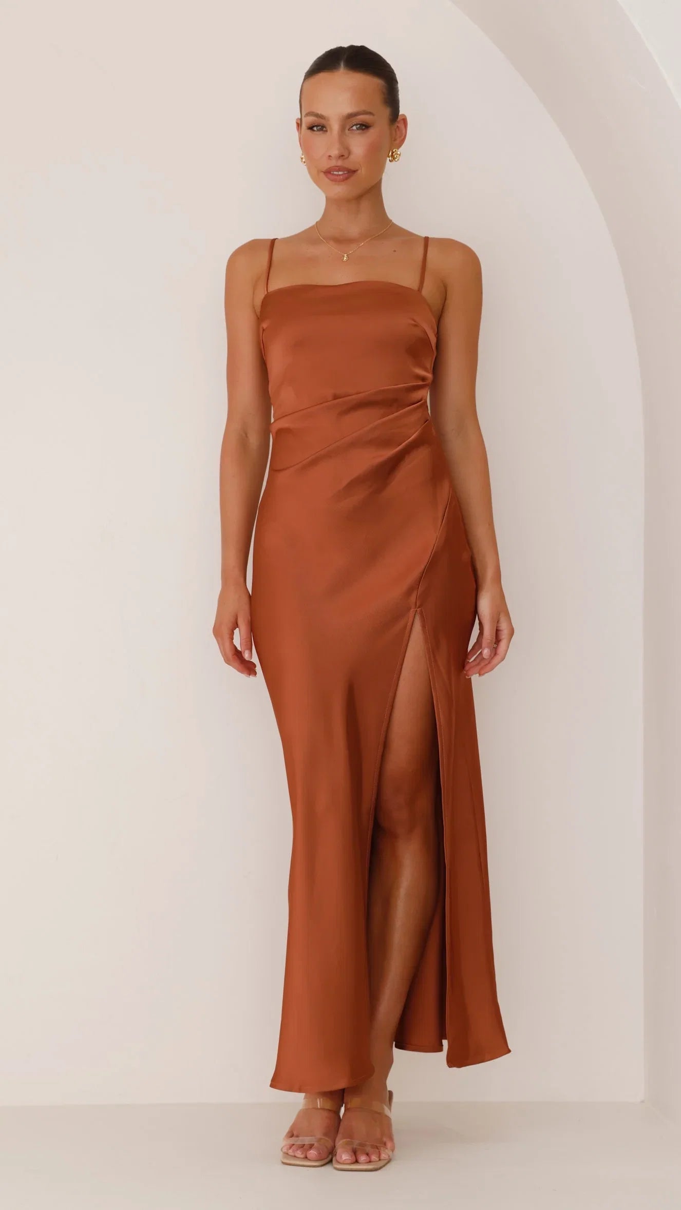 Ilana Maxi Dress Copper
