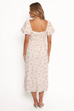 Eowyn Maxi Dress Ivory Pink