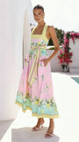 Velma Maxi Dress Rosé Lemonade