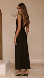 Sammie Linen Maxi Dress Black