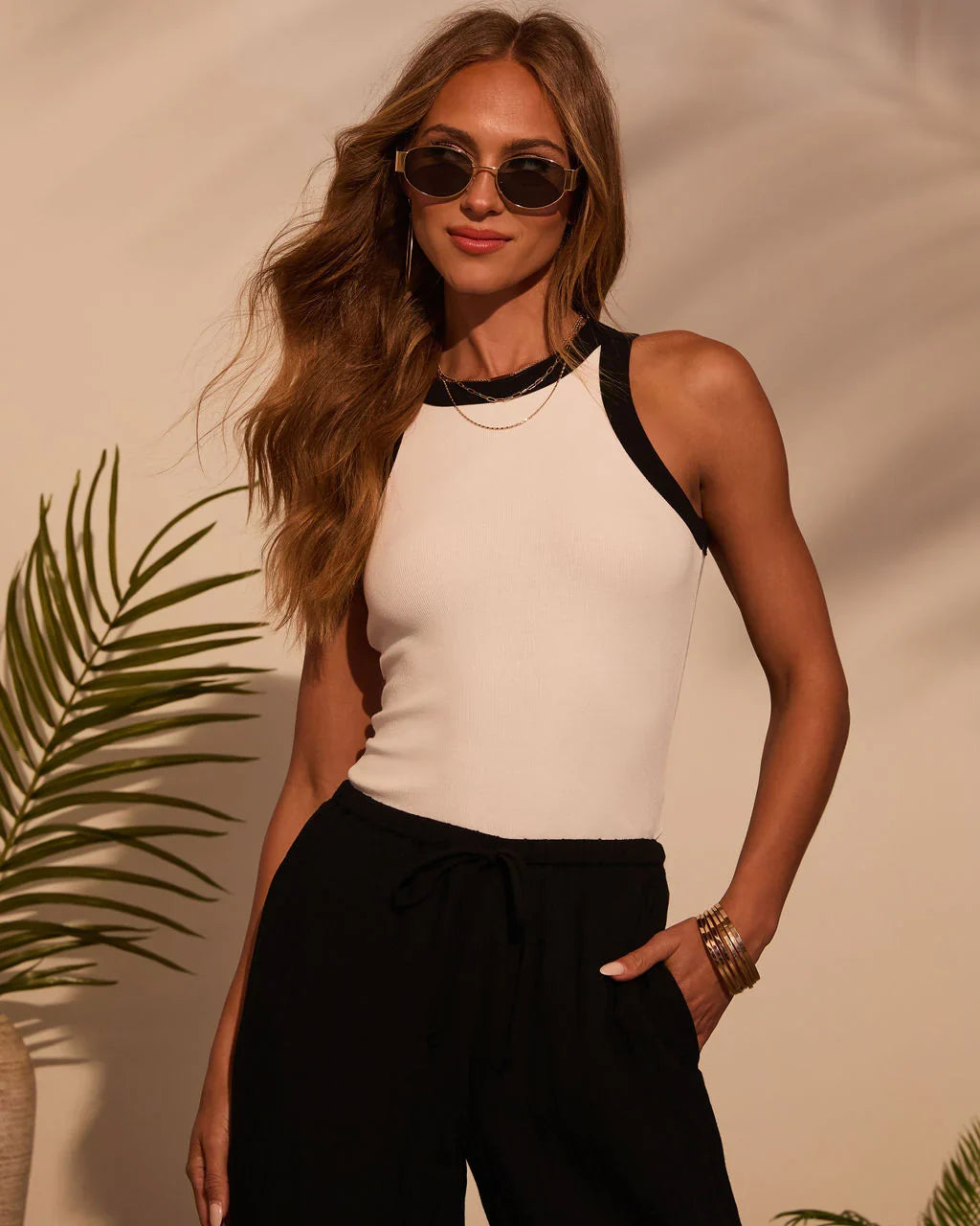 Serenade Ribbed Knit Tank