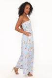 Wren Jumpsuit Cornflower Blue Floral