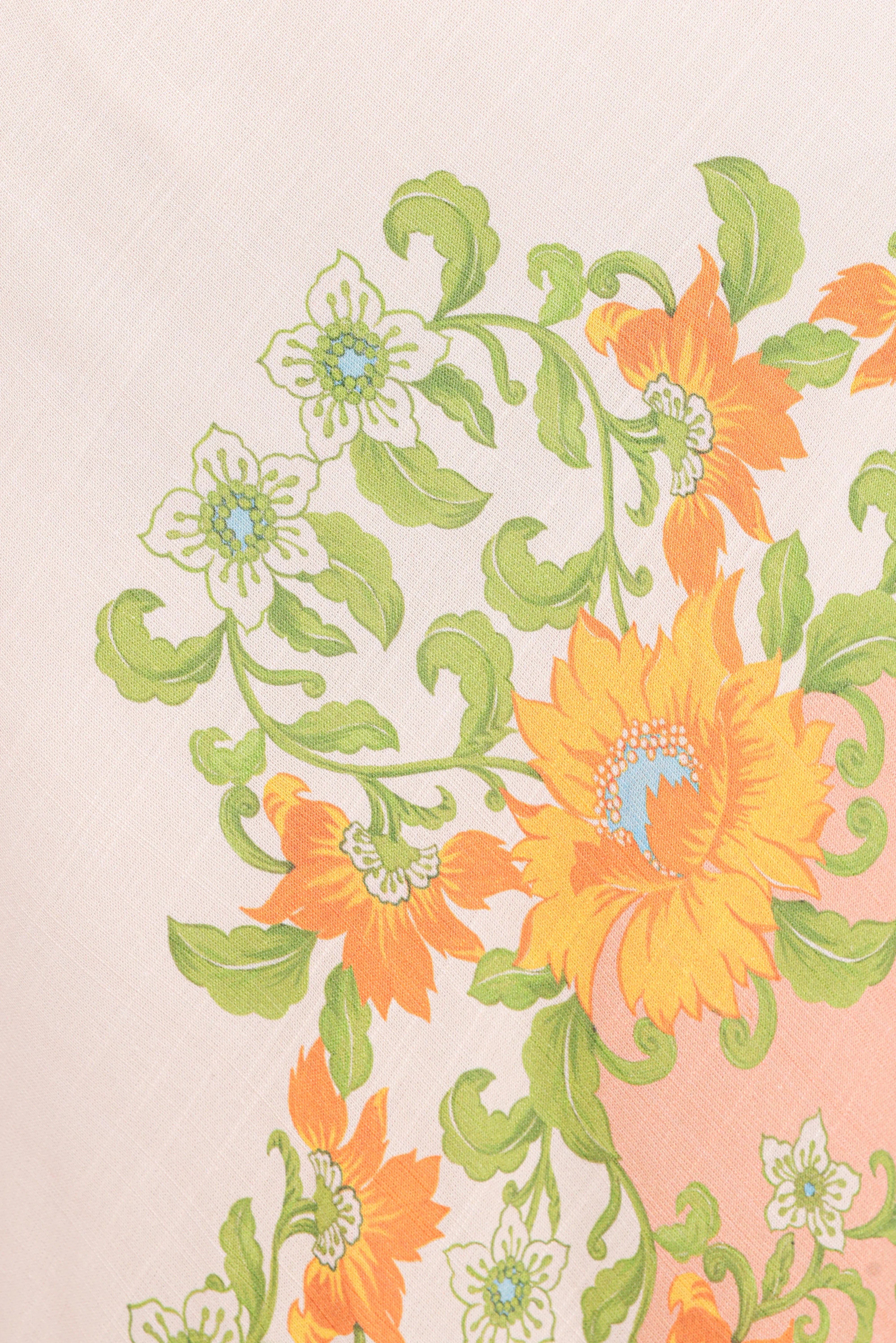 Haruki Maxi Dress Yellow Spring Floral