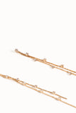 Yves Drop Earrings Gold