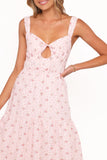 Kendra Maxi Dress Pink Floral