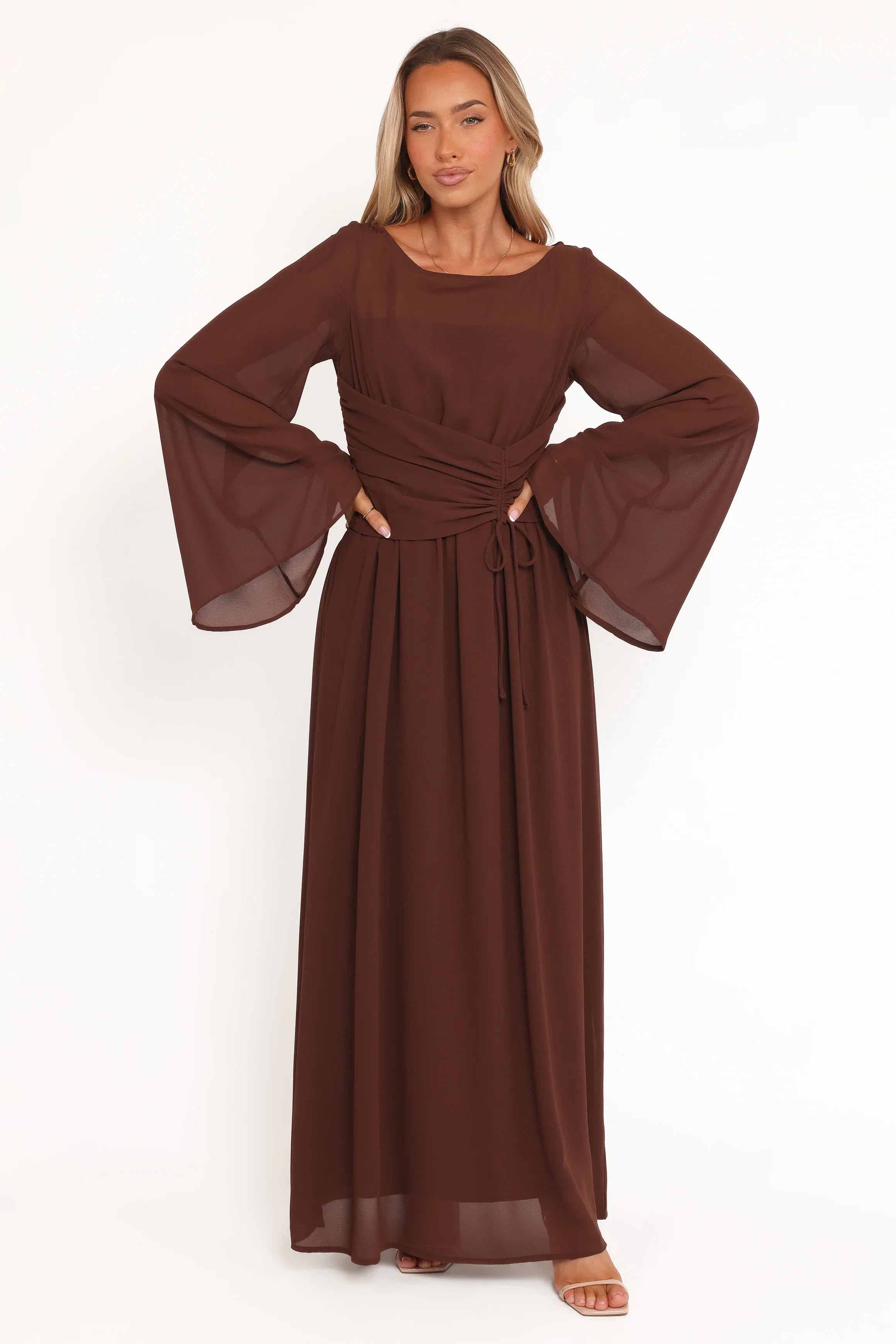 Samara Maxi Dress Brown