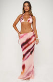 Luminous Maxi Skirt Blurred Motion