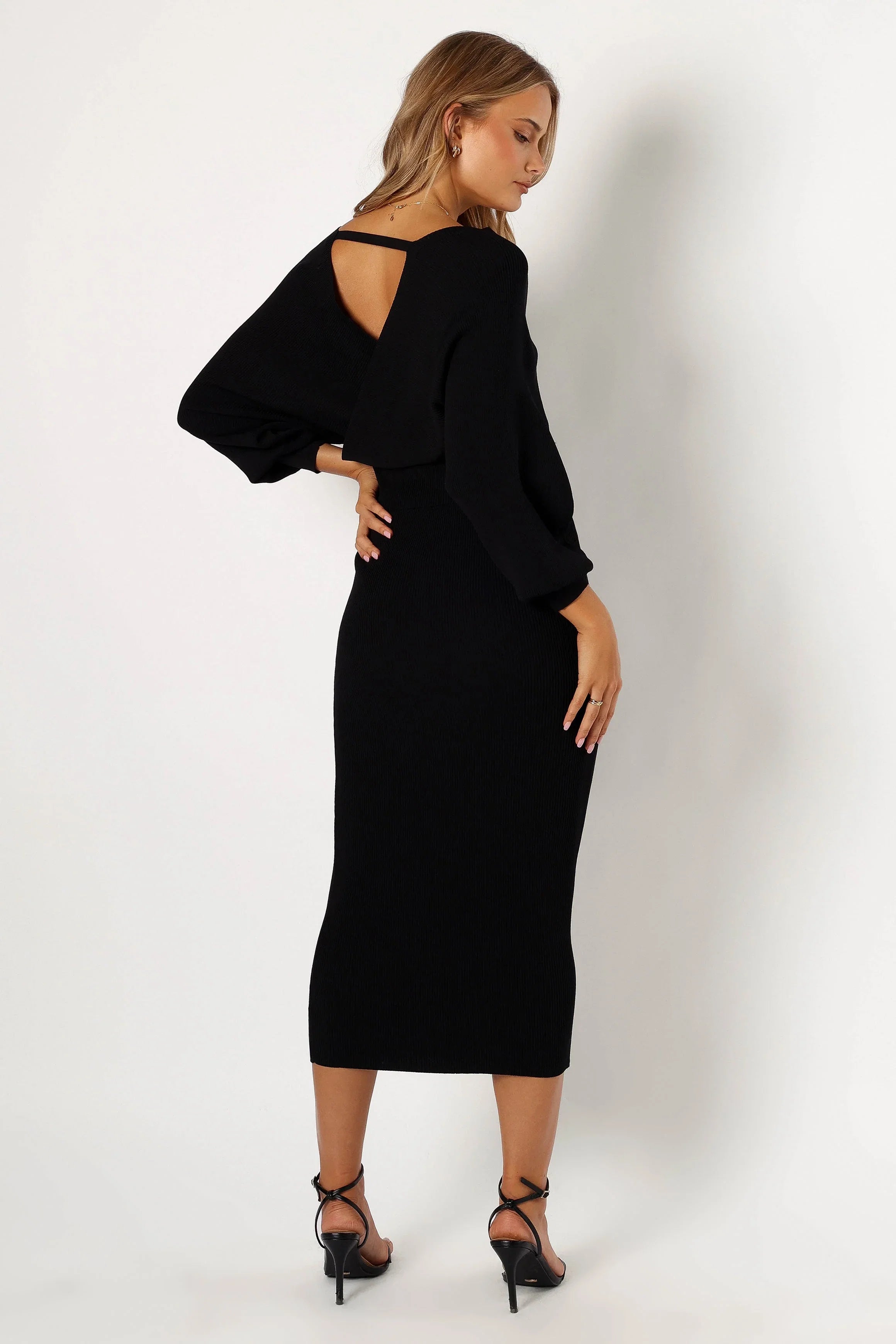 Sharnie Knitted Set Black