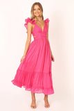 Bonito Midi Dress Berry