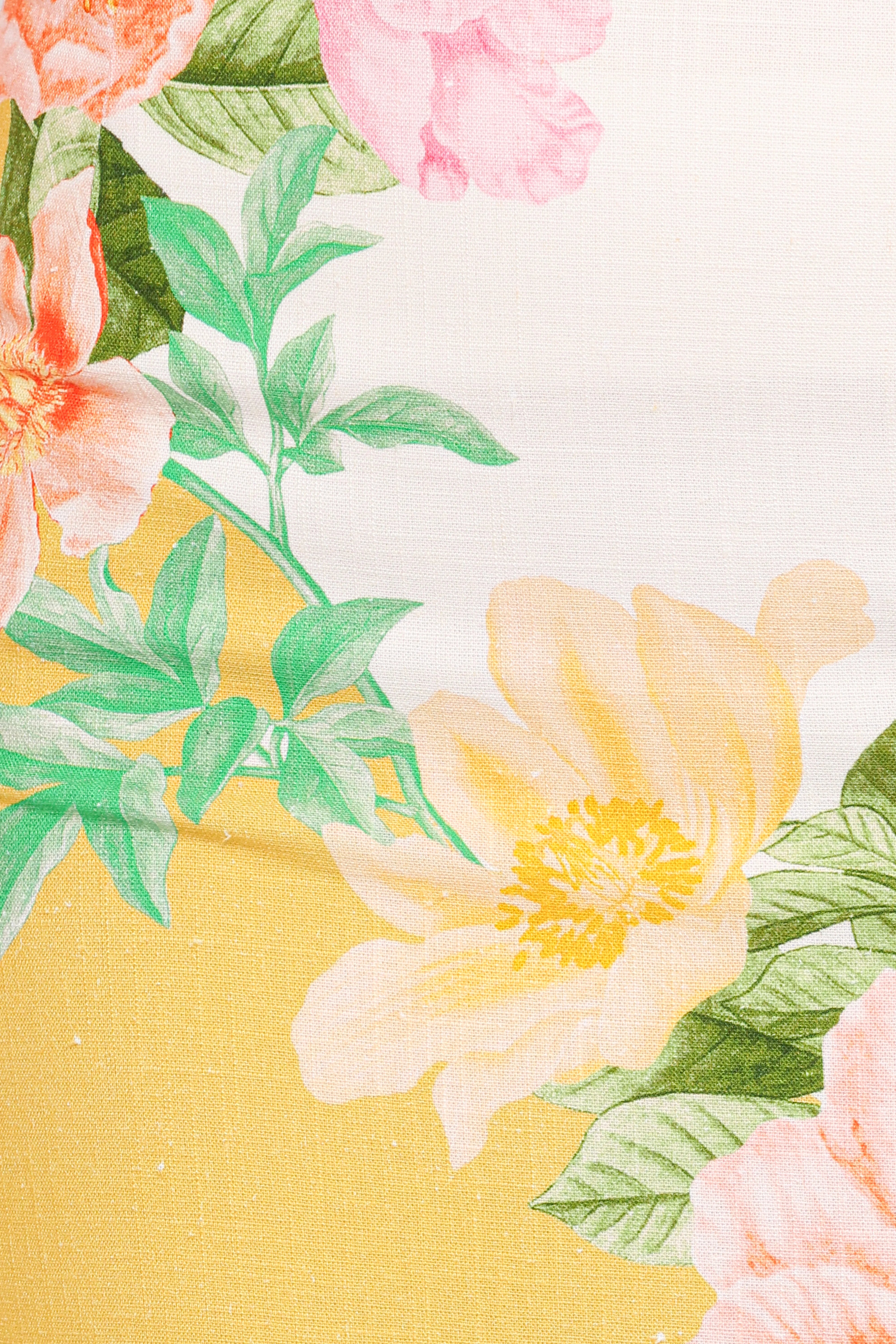 Peta Maxi Skirt Yellow Poppy
