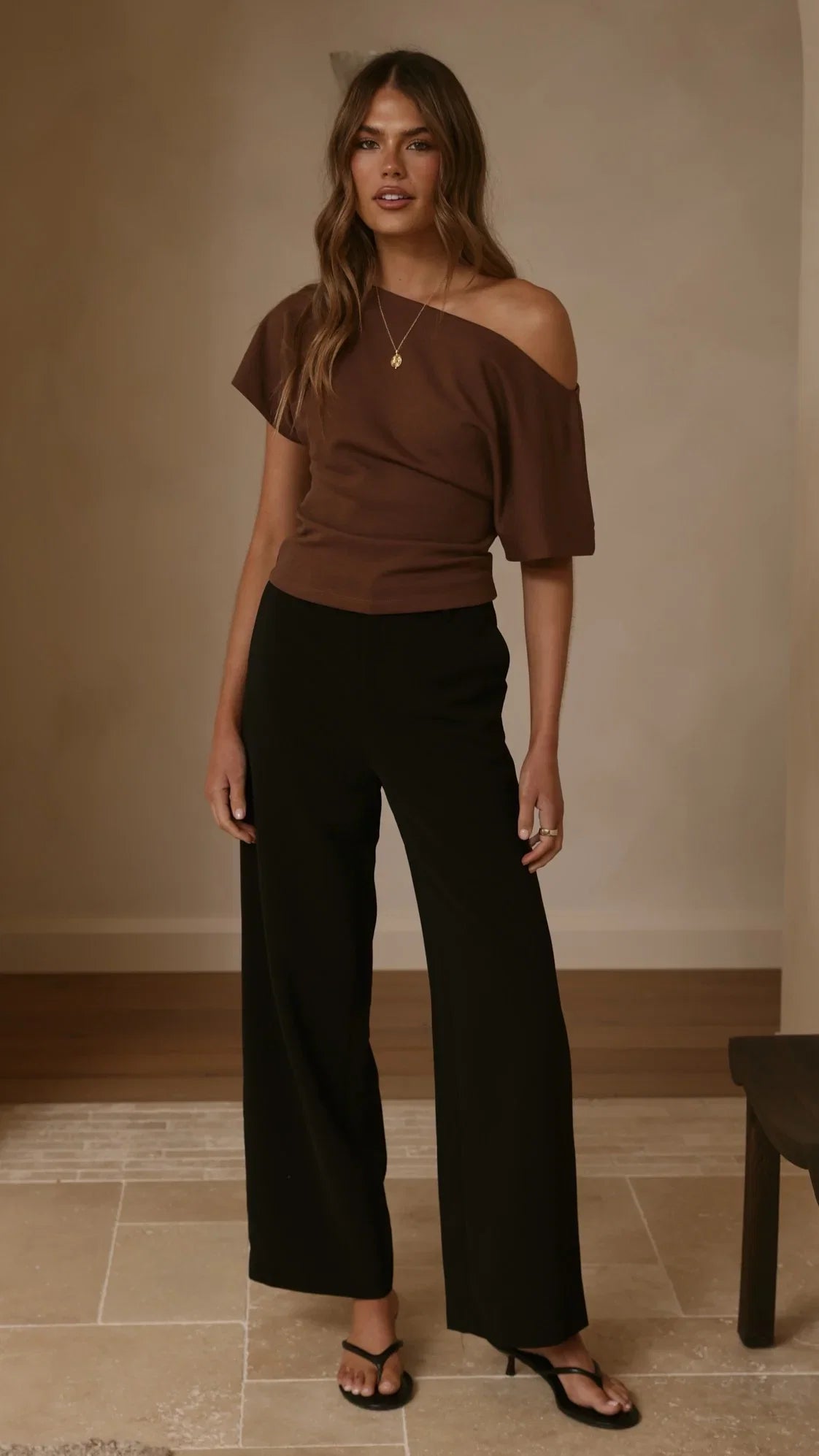 MVN Ady Wide Leg Pants Black