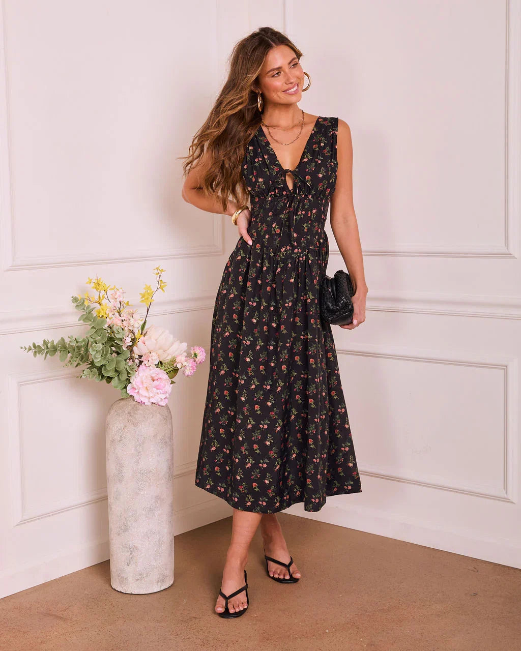 Nova Garden Floral Maxi Dress