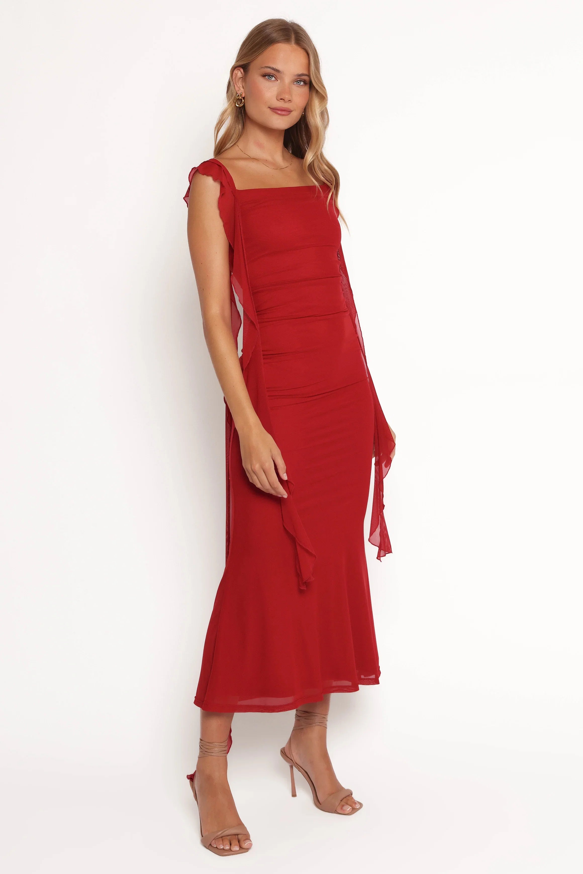 Chiara Maxi Dress Red