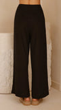 Lexi Linen Pants Black