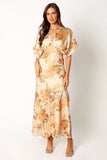 Geraldina Maxi Dress Botanical Garden
