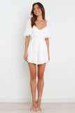 Billie Romper White