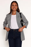 Juliette Blazer Black White