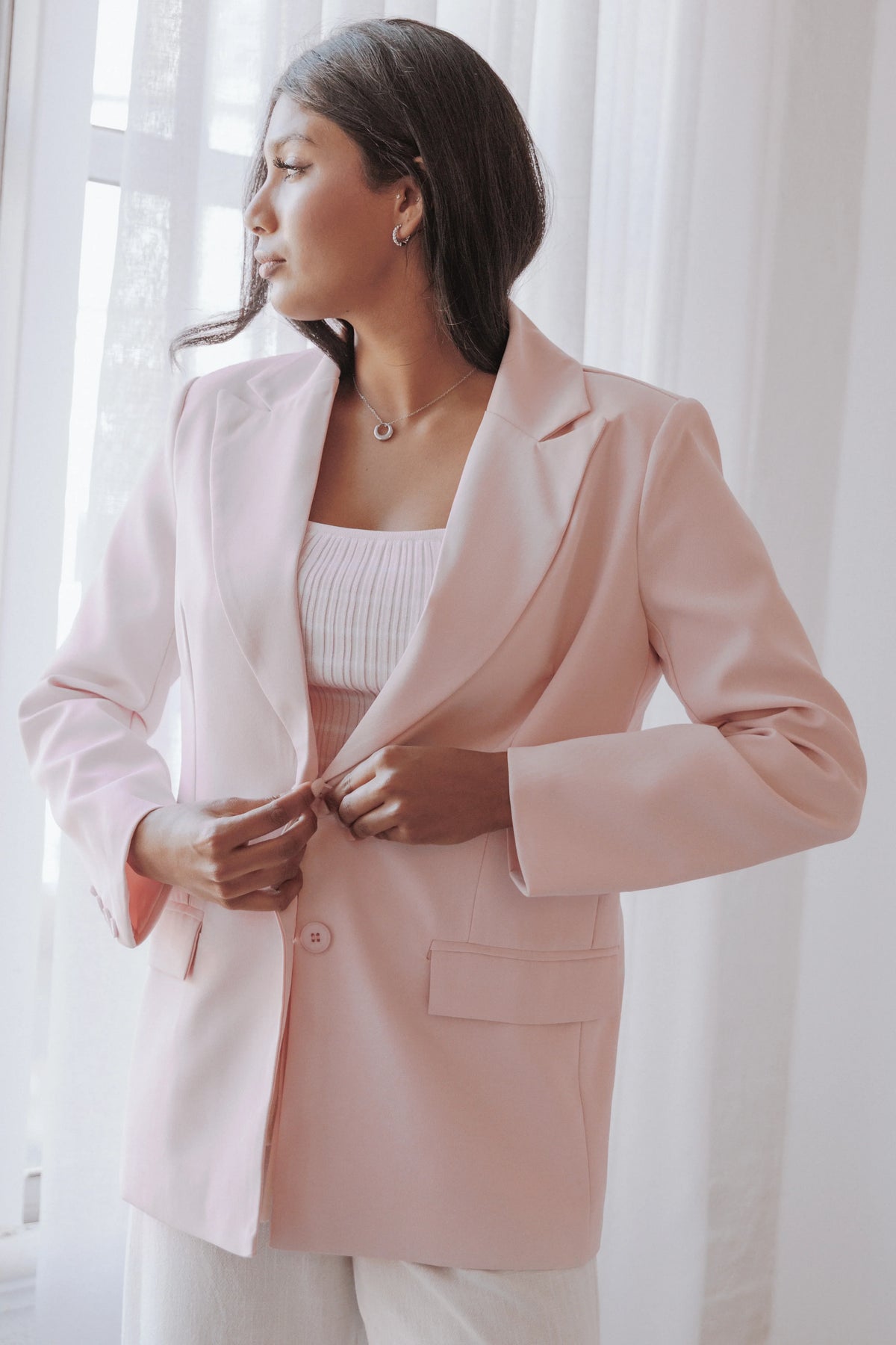 Henrietta Blazer Pink