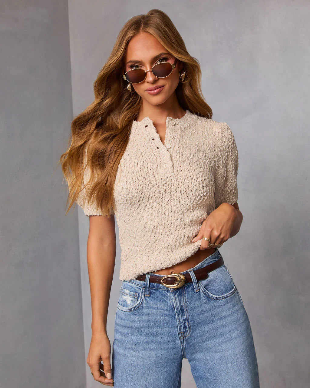 Amera Textured Sweater