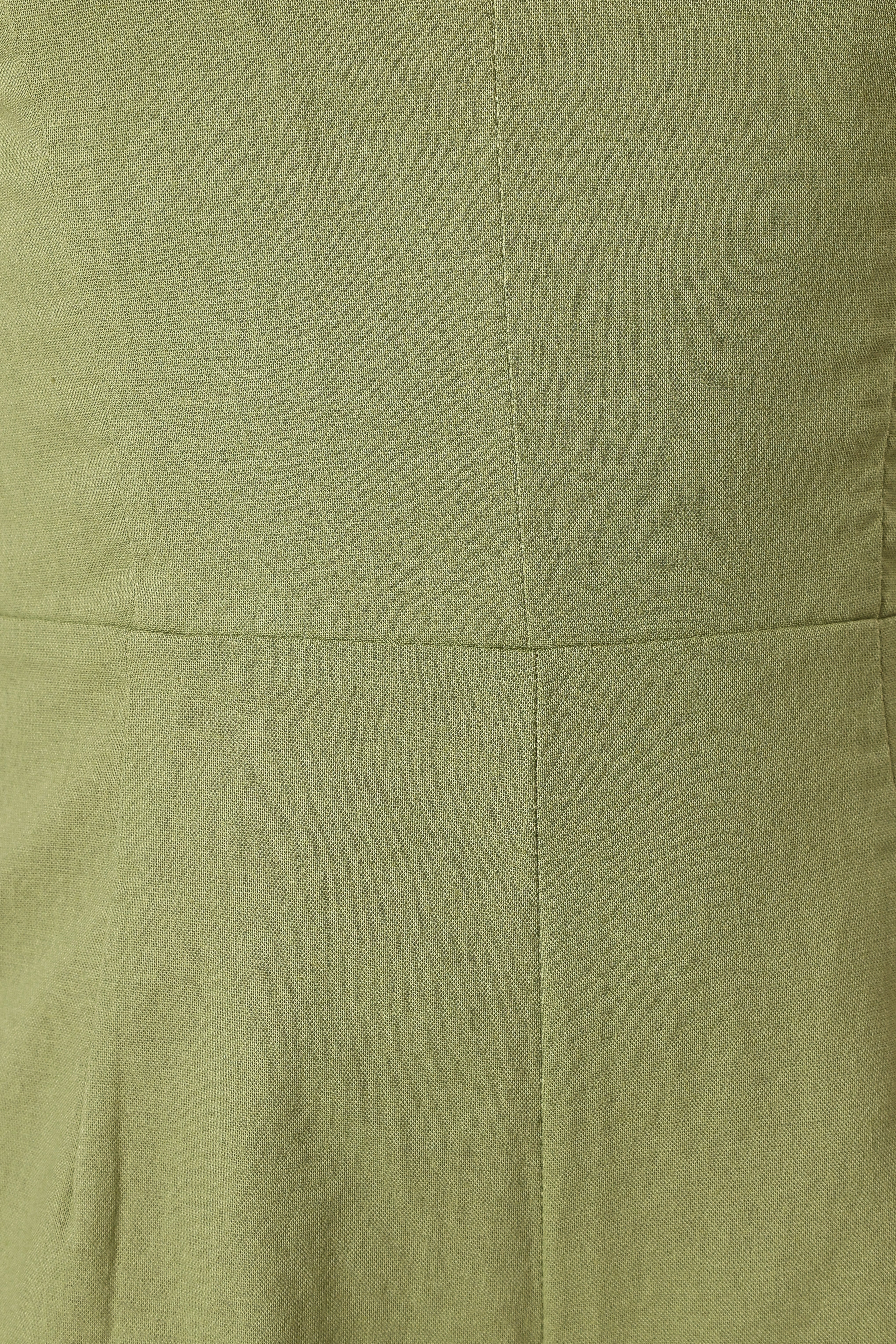 Kourtney Halterneck Jumpsuit Olive