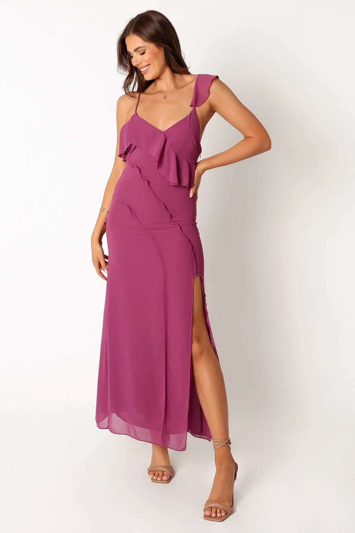 Stephy Maxi Dress Purple