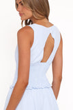 Marline Mini Dress Blue Stripe