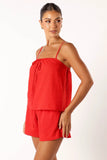 Robinson Short Set Red