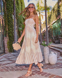 Caterena Seashell Print Maxi Dress