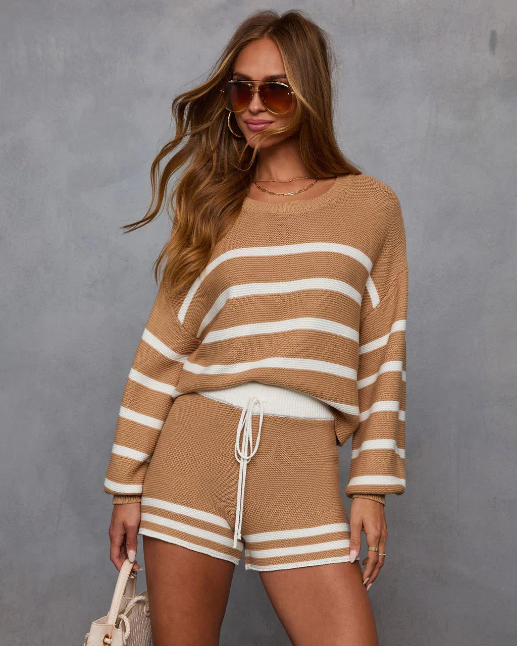 Keep Polished Oversized Cropped Sweater