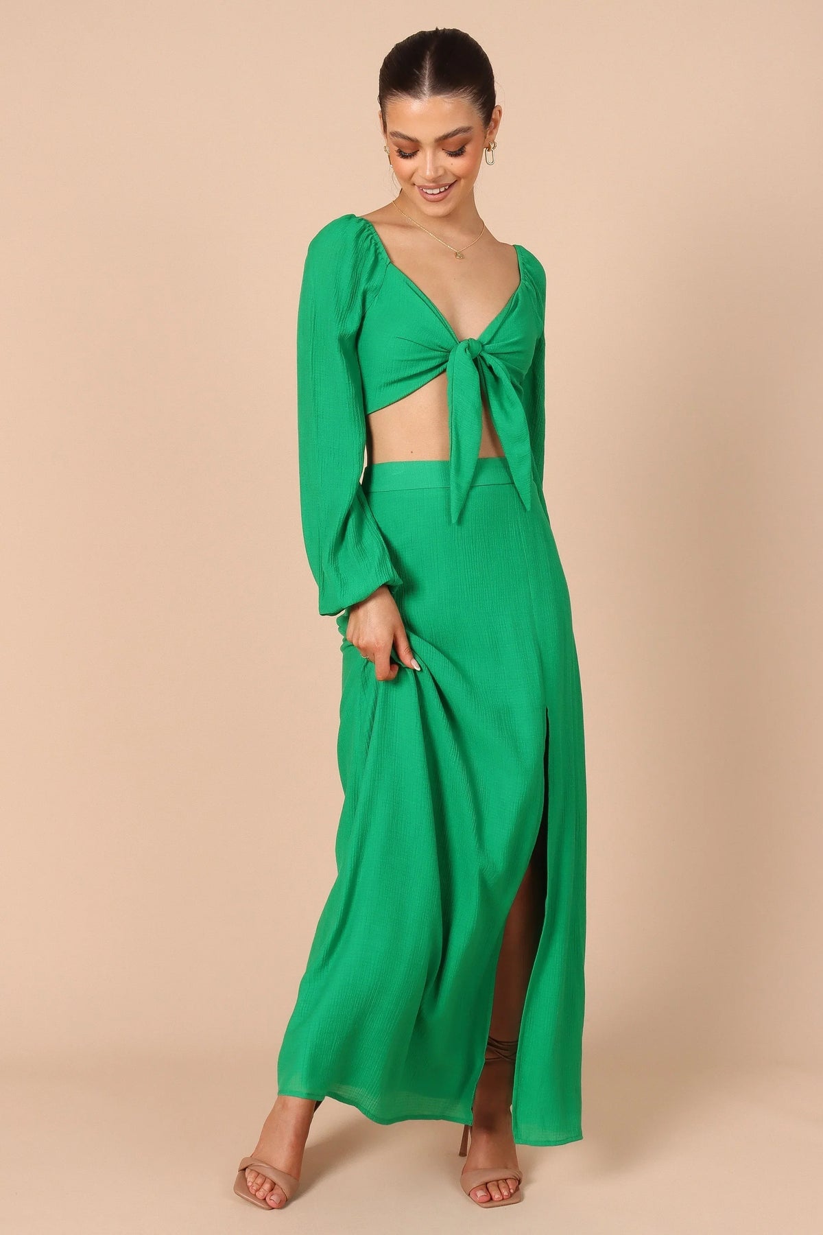 Claudia Two Piece Set Green