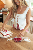Amelie Top White