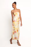 Hydra Maxi Dress Yellow Floral