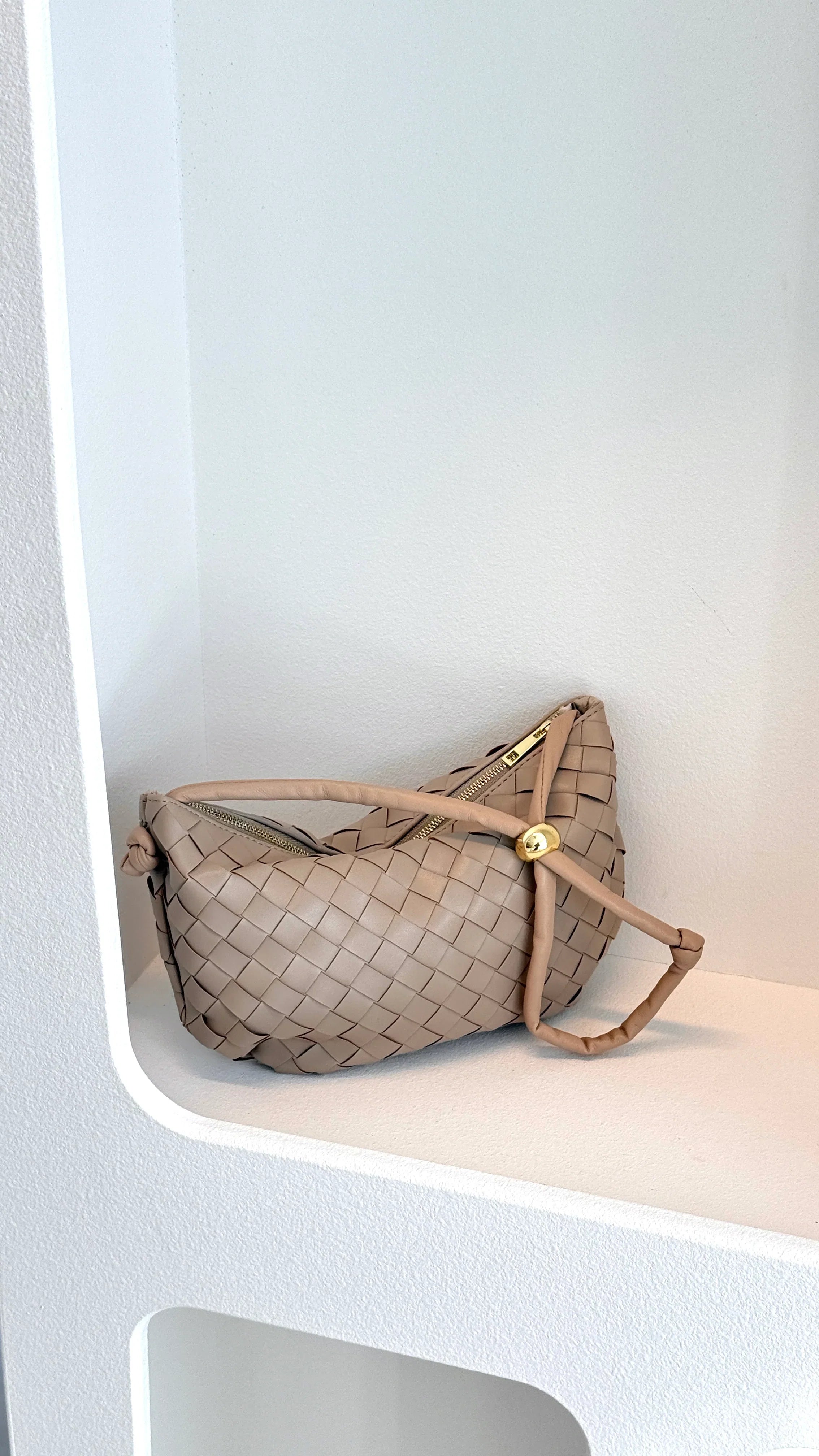 Kacey Handle Bag Stone
