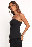 Liliana Strapless Top Black