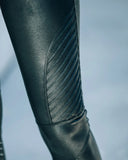 Spanx Faux Leather Moto Leggings
