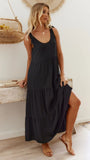Jaliyah Midi Dress Black