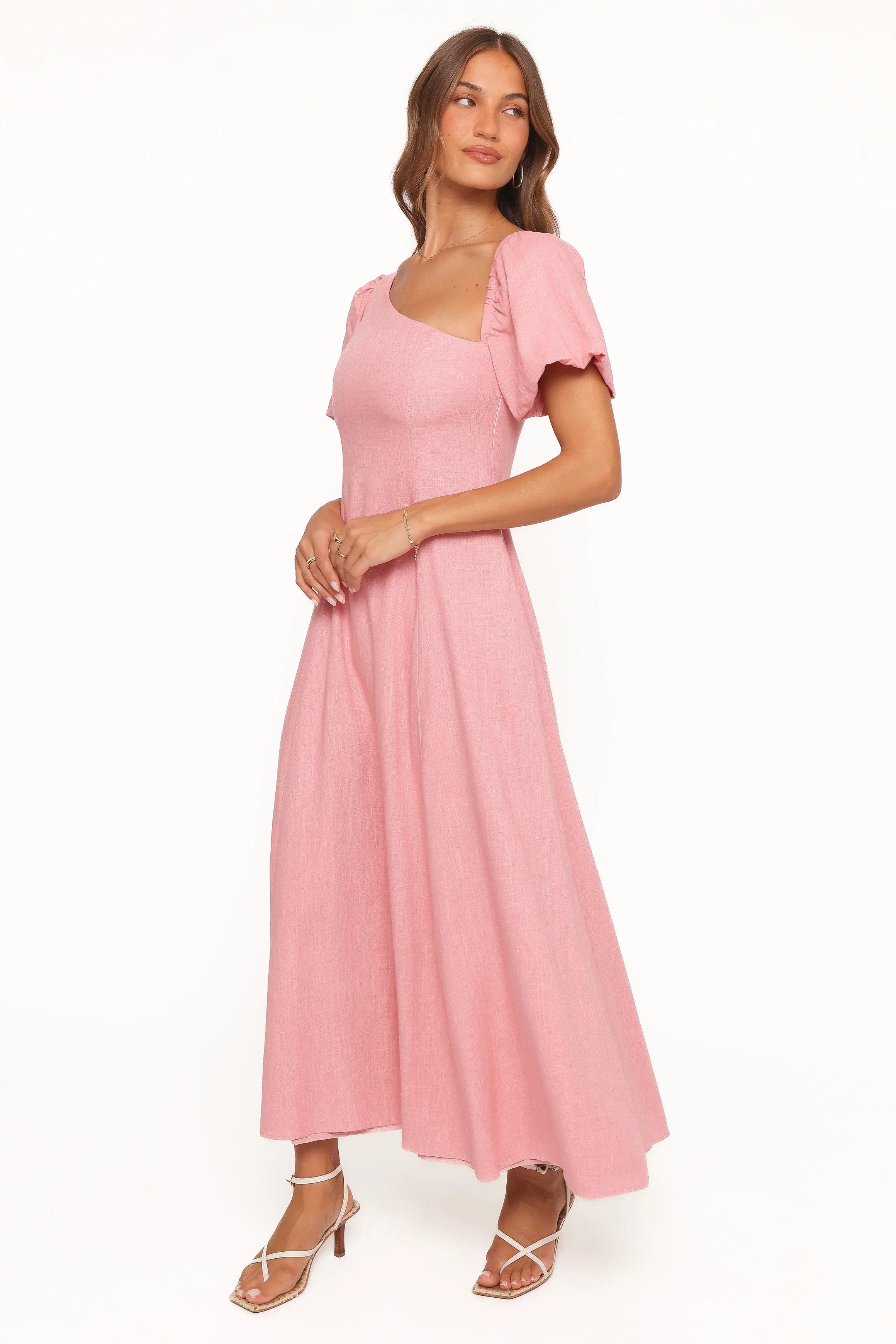 Franca Midi Dress Pink
