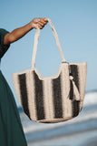 Sherrie Tote Bag Beige Black
