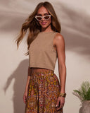 Solstice Sleeveless Sweater Top