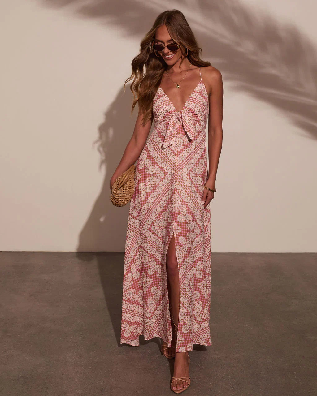 Sun Kissed Shores Slip Maxi Dress