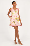 Calliope Mini Dress Acacia Blossom