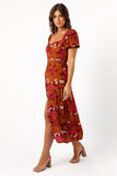 Kirby Midi Dress Vintage Garden