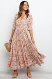 Kelda Dress Beige