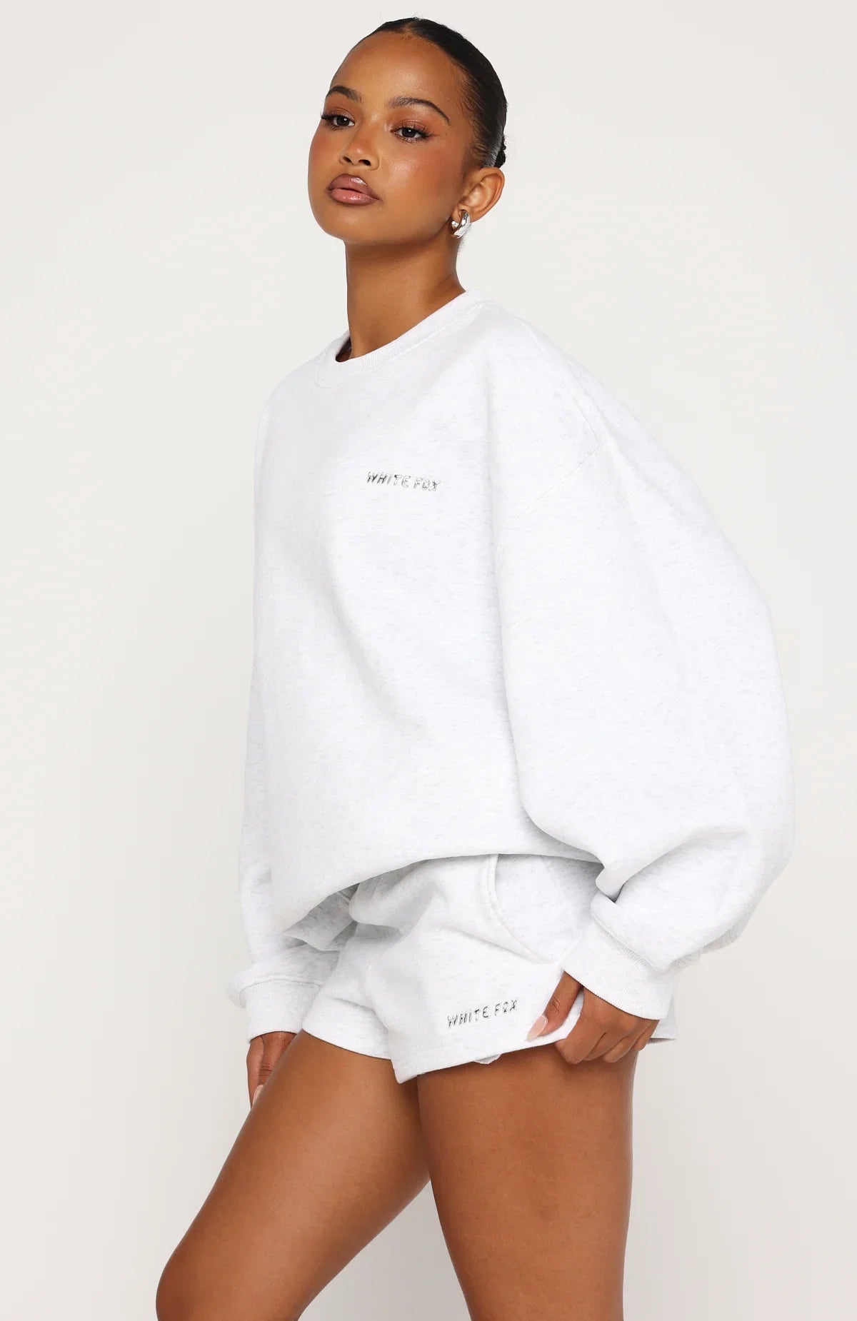 Test Drive Oversized Sweater Grey Marle