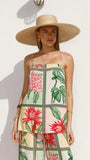Uma Top Tropical Bloom