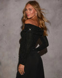 Dalina Embellished Off The Shoulder Top