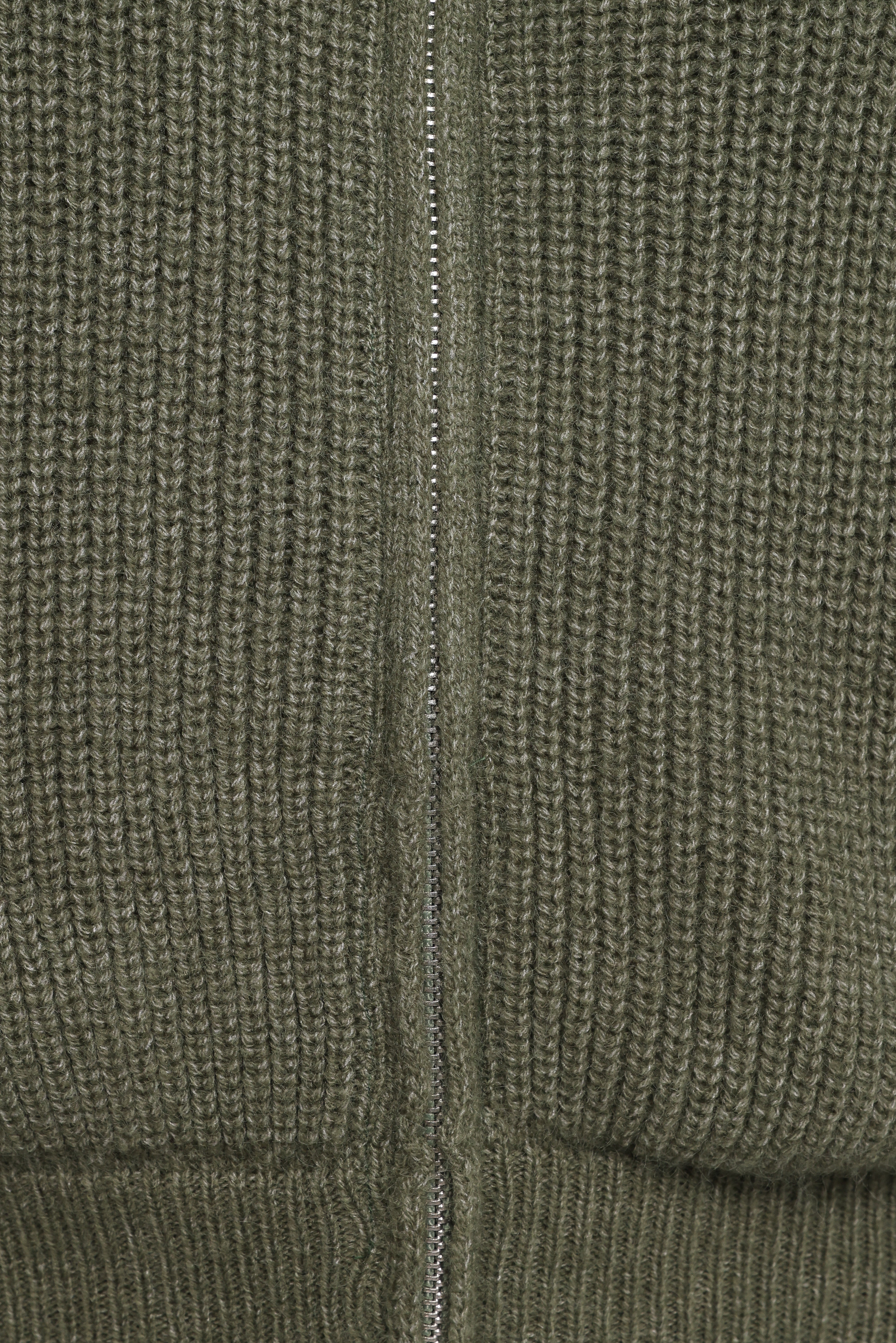 Kourtney Zip Cardigan Olive