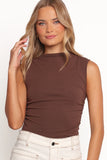 Nissa Top Chocolate Brown