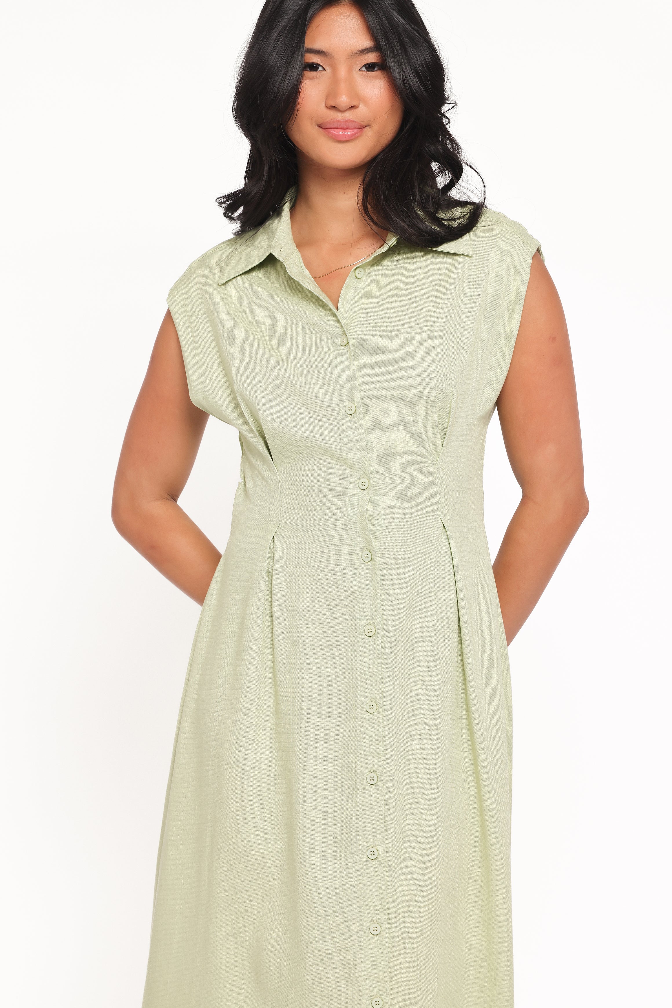 Cami Midi Dress Green