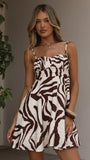 Lauren Mini Dress Luna Mocha